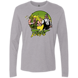 T-Shirts Heather Grey / S Fight Men's Premium Long Sleeve