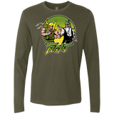 T-Shirts Military Green / S Fight Men's Premium Long Sleeve