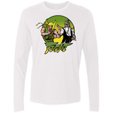 T-Shirts White / S Fight Men's Premium Long Sleeve