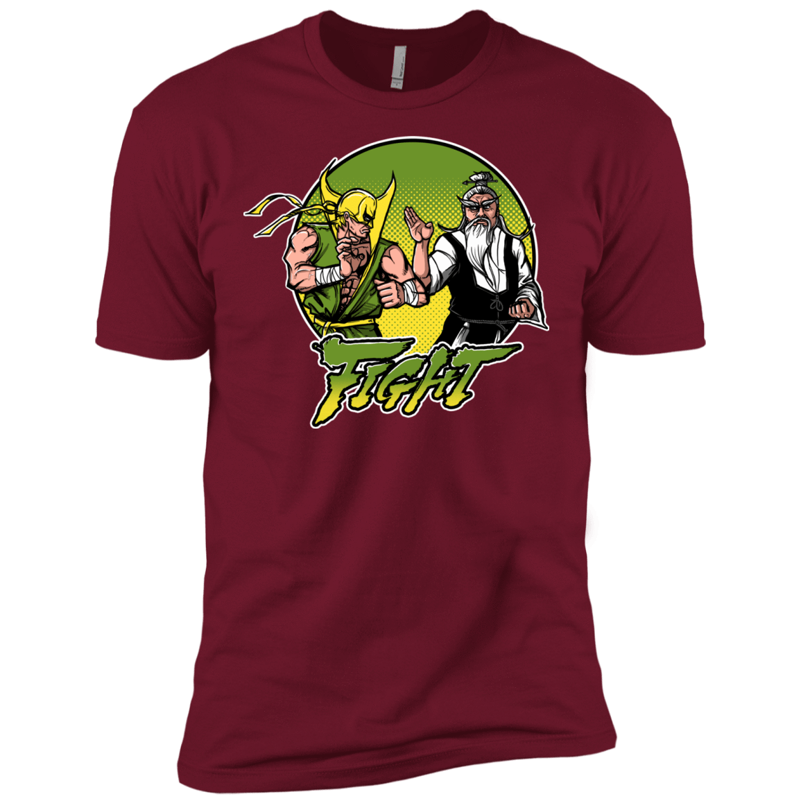 T-Shirts Cardinal / X-Small Fight Men's Premium T-Shirt