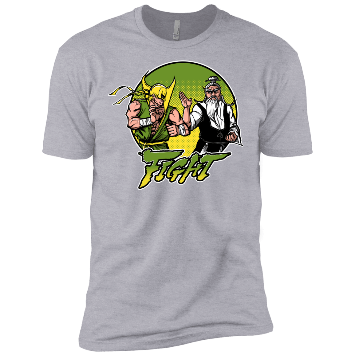 T-Shirts Heather Grey / X-Small Fight Men's Premium T-Shirt