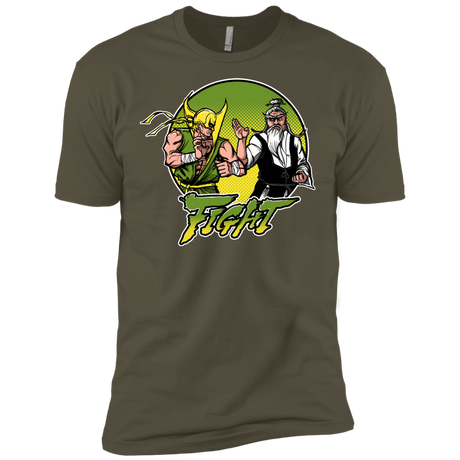 T-Shirts Military Green / X-Small Fight Men's Premium T-Shirt