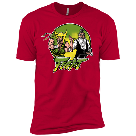 T-Shirts Red / X-Small Fight Men's Premium T-Shirt