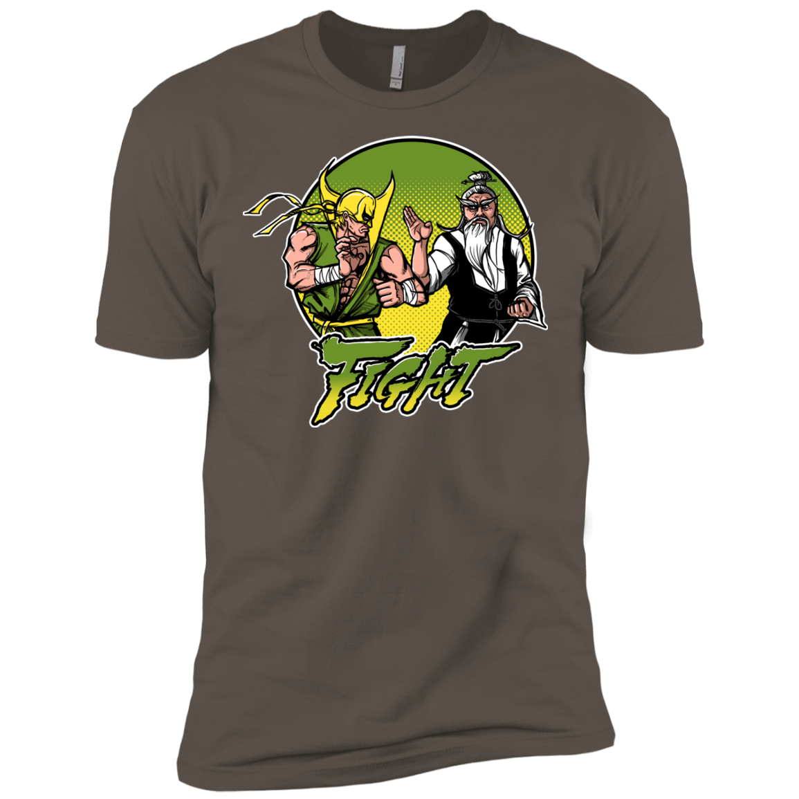 T-Shirts Warm Grey / X-Small Fight Men's Premium T-Shirt
