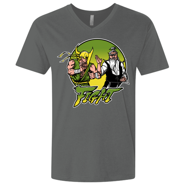 T-Shirts Heavy Metal / X-Small Fight Men's Premium V-Neck