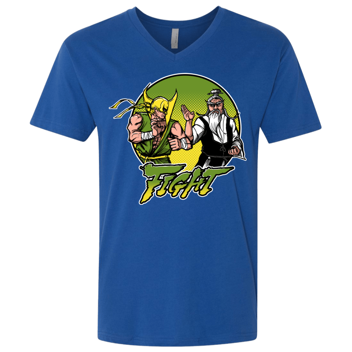 T-Shirts Royal / X-Small Fight Men's Premium V-Neck