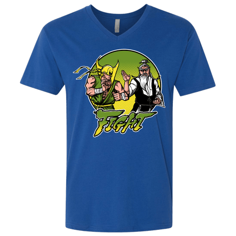 T-Shirts Royal / X-Small Fight Men's Premium V-Neck