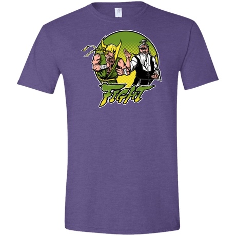 T-Shirts Heather Purple / S Fight Men's Semi-Fitted Softstyle