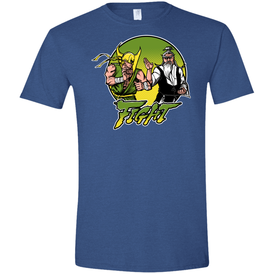 T-Shirts Heather Royal / X-Small Fight Men's Semi-Fitted Softstyle