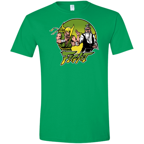 T-Shirts Irish Green / S Fight Men's Semi-Fitted Softstyle
