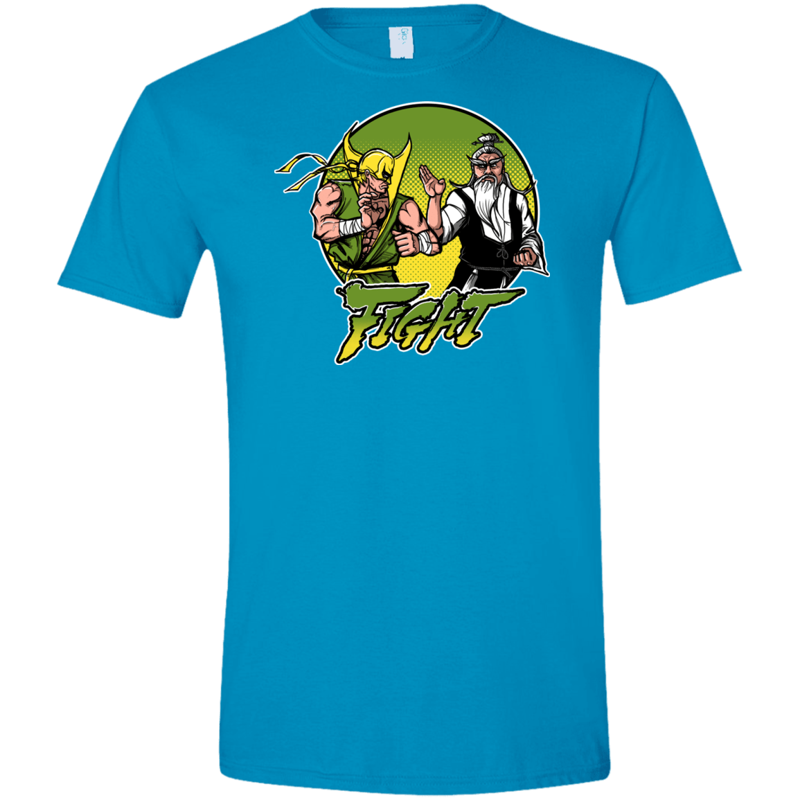 T-Shirts Sapphire / S Fight Men's Semi-Fitted Softstyle