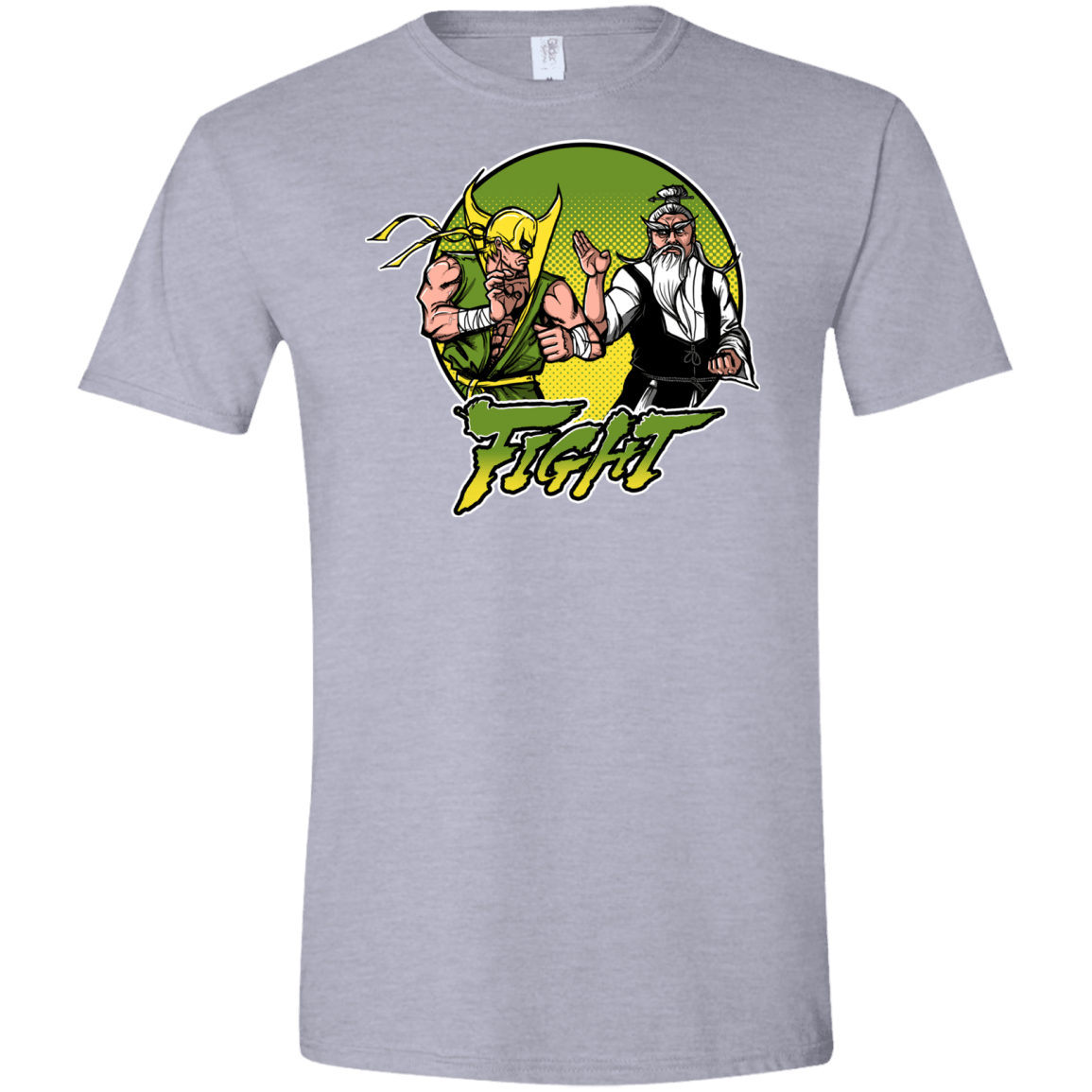 T-Shirts Sport Grey / X-Small Fight Men's Semi-Fitted Softstyle