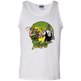T-Shirts White / S Fight Men's Tank Top