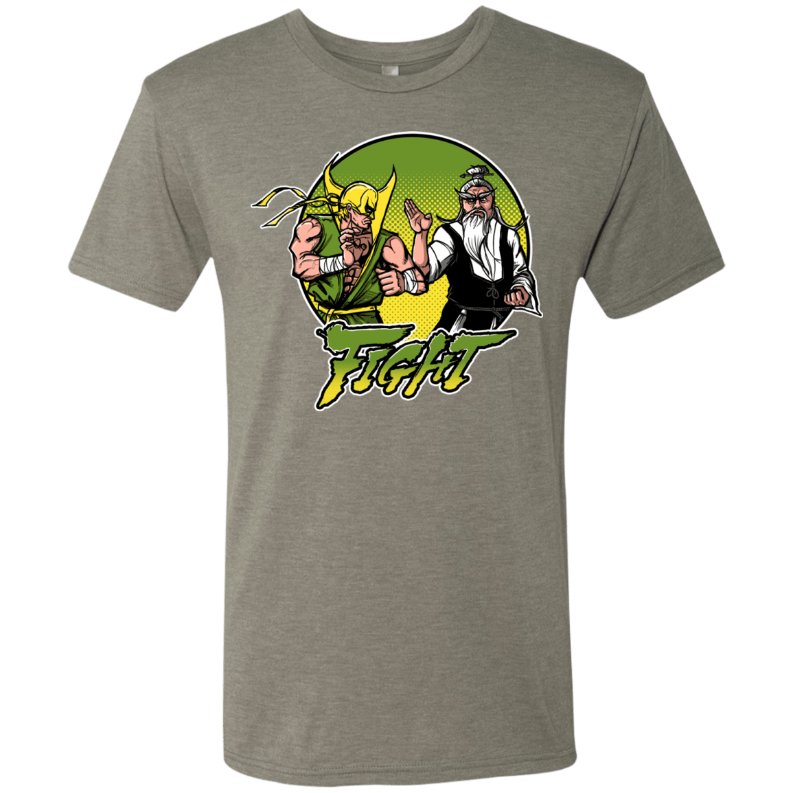 T-Shirts Venetian Grey / S Fight Men's Triblend T-Shirt