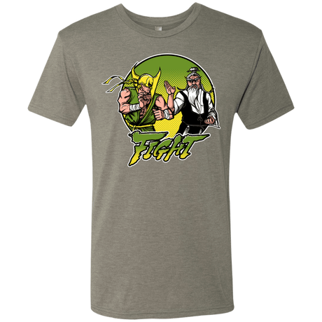 T-Shirts Venetian Grey / S Fight Men's Triblend T-Shirt