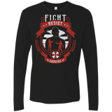 T-Shirts Black / Small Fight, Resist, Survive Men's Premium Long Sleeve