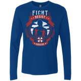 T-Shirts Royal / Small Fight, Resist, Survive Men's Premium Long Sleeve