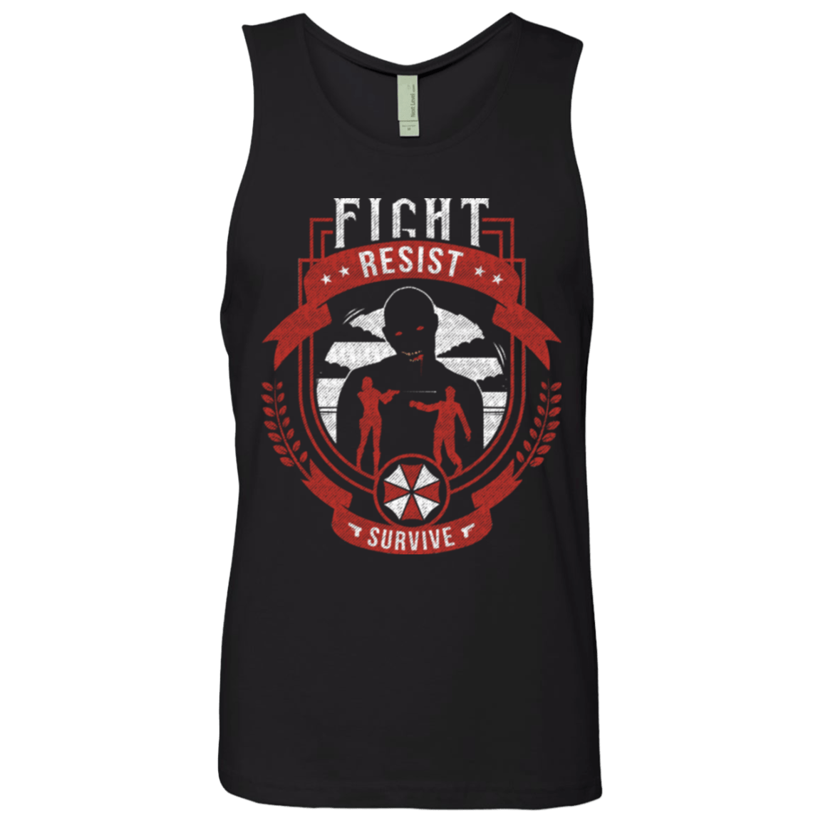 T-Shirts Black / Small Fight, Resist, Survive Men's Premium Tank Top