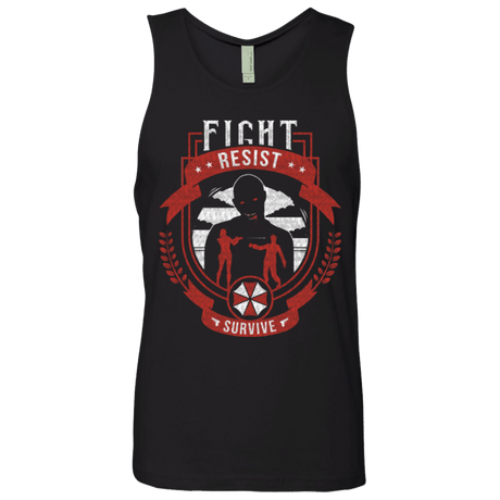 T-Shirts Black / Small Fight, Resist, Survive Men's Premium Tank Top