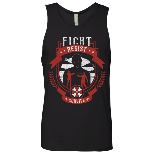 T-Shirts Black / Small Fight, Resist, Survive Men's Premium Tank Top