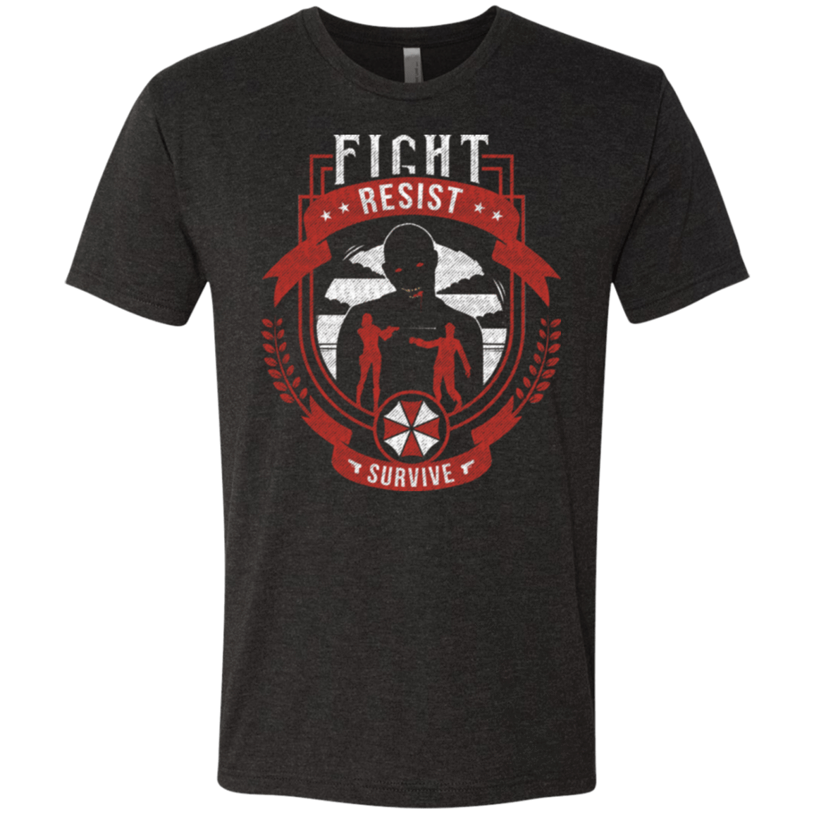 T-Shirts Vintage Black / Small Fight, Resist, Survive Men's Triblend T-Shirt