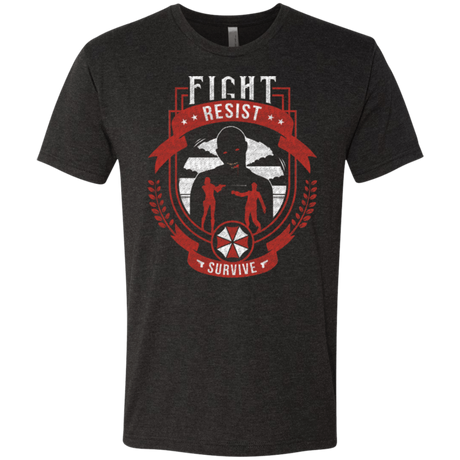 T-Shirts Vintage Black / Small Fight, Resist, Survive Men's Triblend T-Shirt