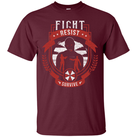 T-Shirts Maroon / Small Fight, Resist, Survive T-Shirt