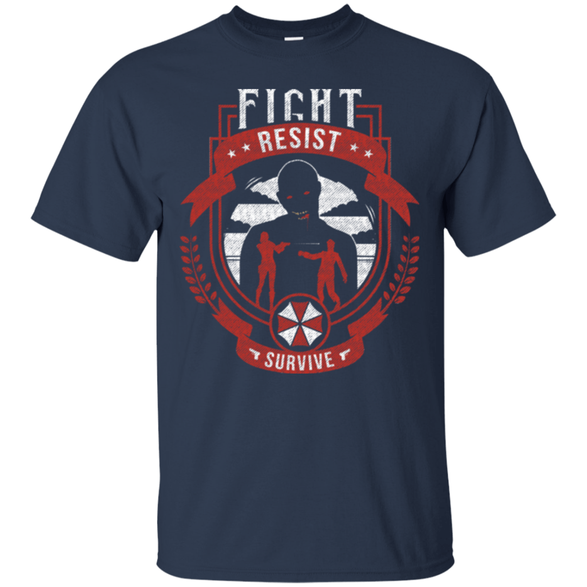T-Shirts Navy / Small Fight, Resist, Survive T-Shirt