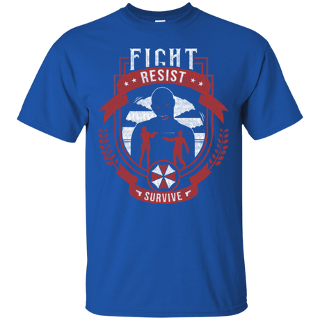 T-Shirts Royal / Small Fight, Resist, Survive T-Shirt