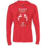 T-Shirts Vintage Red / X-Small Fight, Resist, Survive Triblend Long Sleeve Hoodie Tee