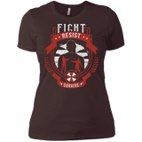 T-Shirts Dark Chocolate / X-Small Fight, Resist, Survive Women's Premium T-Shirt
