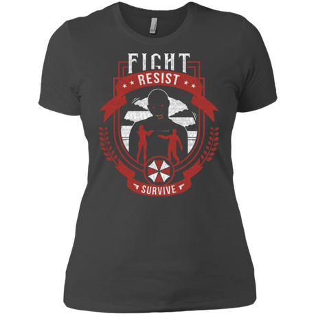 T-Shirts Heavy Metal / X-Small Fight, Resist, Survive Women's Premium T-Shirt