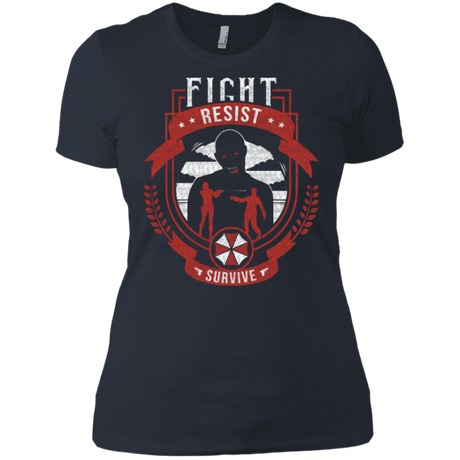 T-Shirts Indigo / X-Small Fight, Resist, Survive Women's Premium T-Shirt