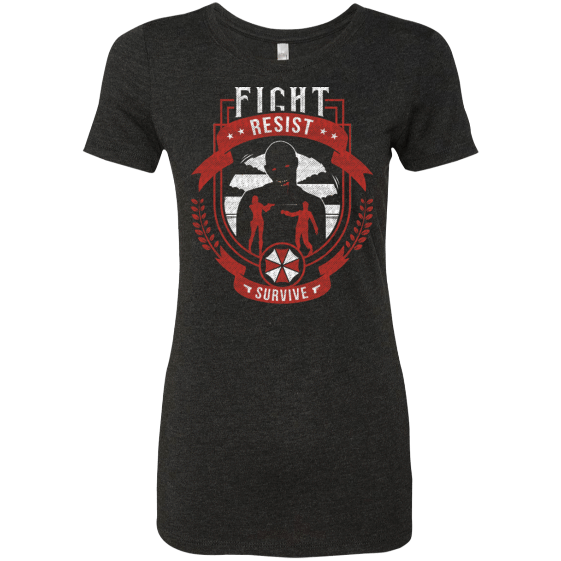 T-Shirts Vintage Black / Small Fight, Resist, Survive Women's Triblend T-Shirt