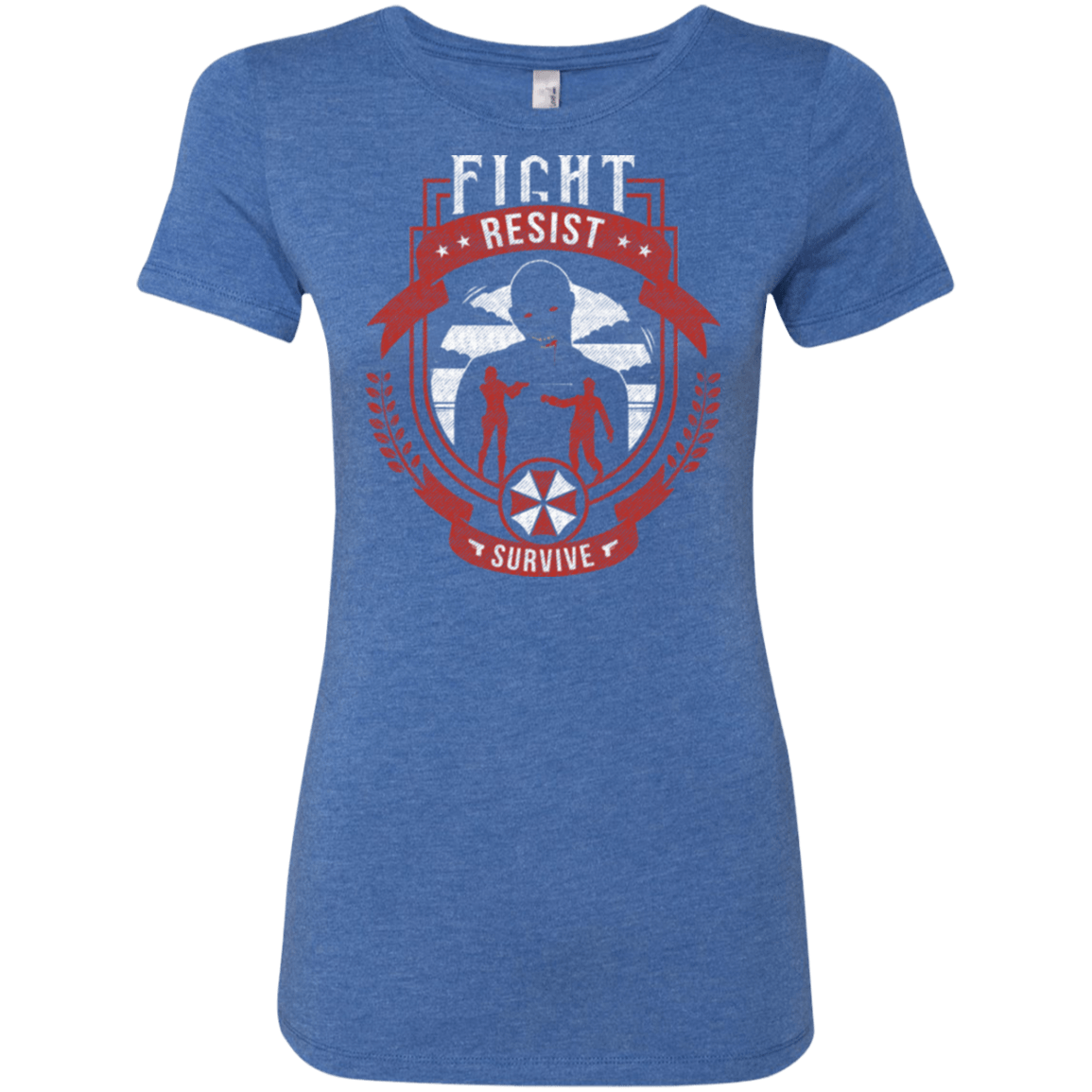 T-Shirts Vintage Royal / Small Fight, Resist, Survive Women's Triblend T-Shirt