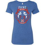 T-Shirts Vintage Royal / Small Fight, Resist, Survive Women's Triblend T-Shirt