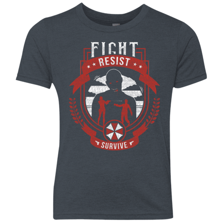 T-Shirts Vintage Navy / YXS Fight, Resist, Survive Youth Triblend T-Shirt