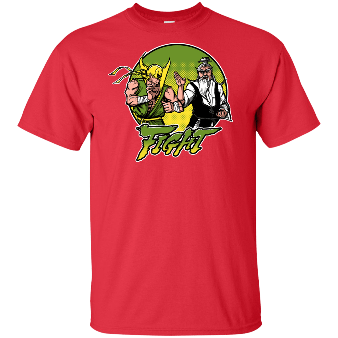 T-Shirts Red / XLT Fight Tall T-Shirt