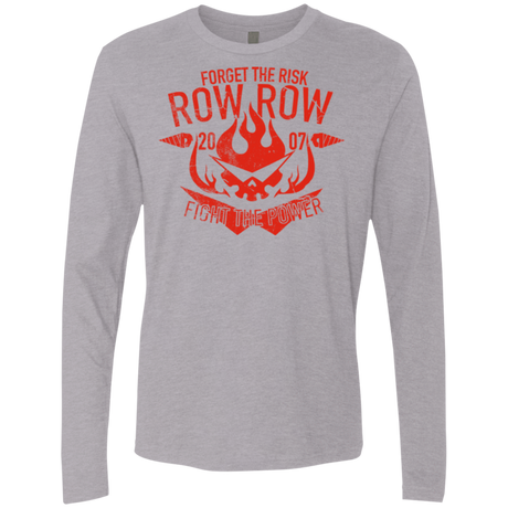 T-Shirts Heather Grey / Small Fight the power Men's Premium Long Sleeve