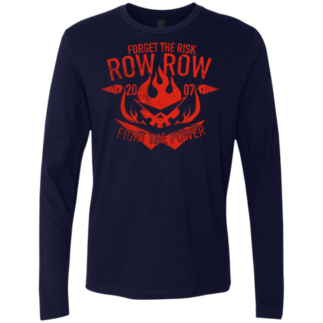 T-Shirts Midnight Navy / Small Fight the power Men's Premium Long Sleeve
