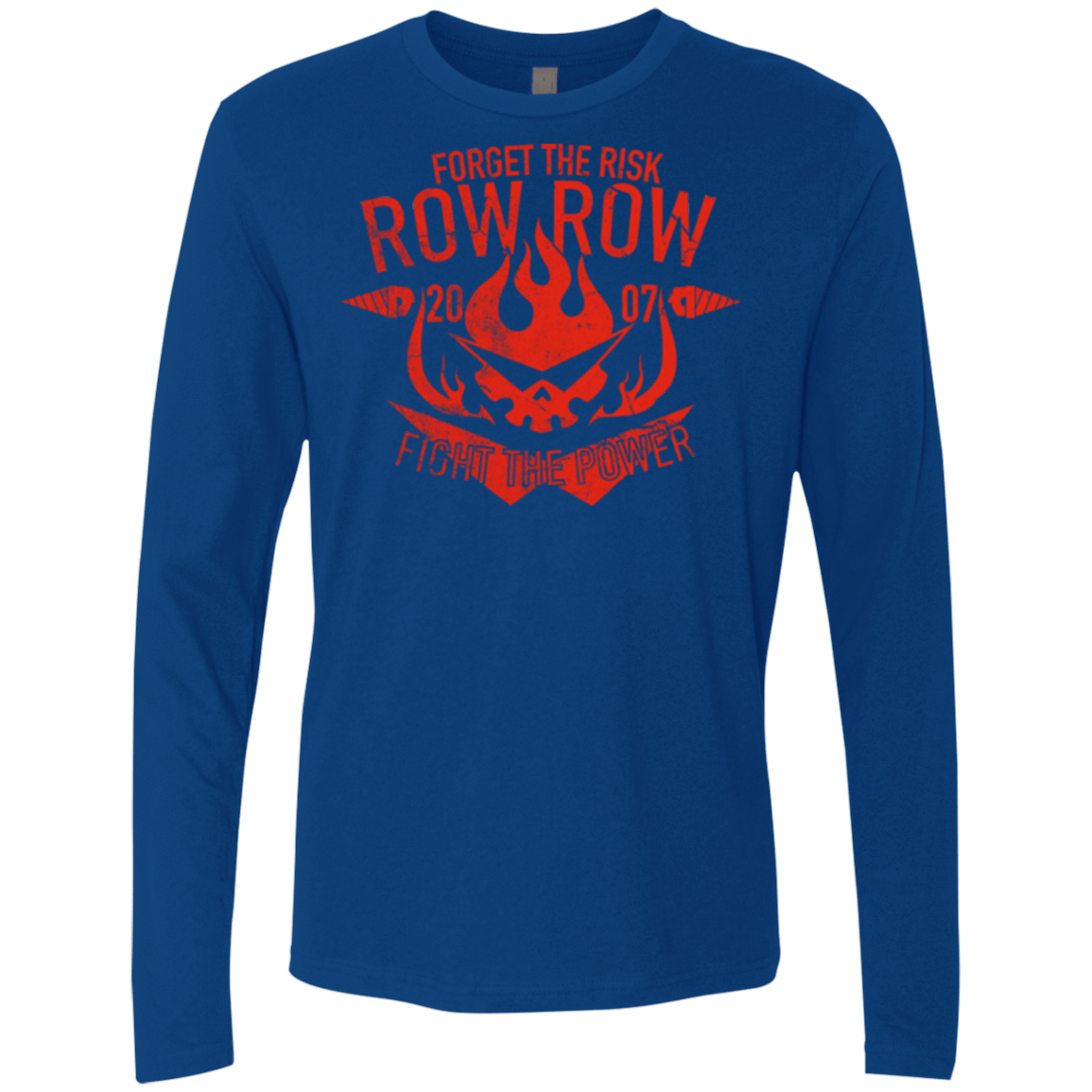 T-Shirts Royal / Small Fight the power Men's Premium Long Sleeve