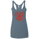 T-Shirts Indigo / X-Small Fight the power Women's Triblend Racerback Tank