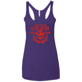 T-Shirts Purple / X-Small Fight the power Women's Triblend Racerback Tank