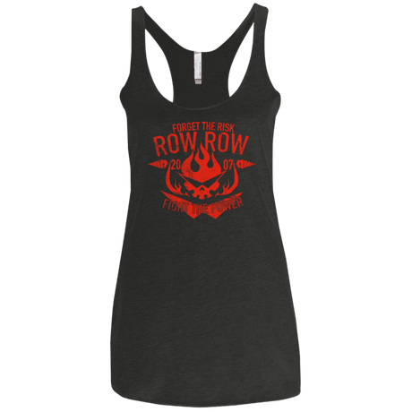 T-Shirts Vintage Black / X-Small Fight the power Women's Triblend Racerback Tank