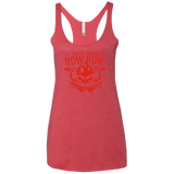 T-Shirts Vintage Red / X-Small Fight the power Women's Triblend Racerback Tank