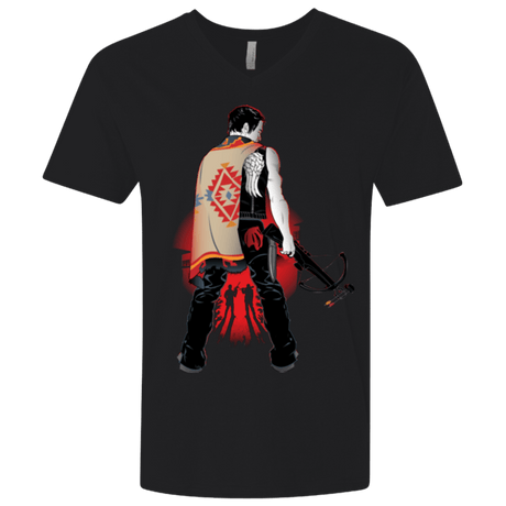 T-Shirts Black / X-Small Fight to the Death Men's Premium V-Neck