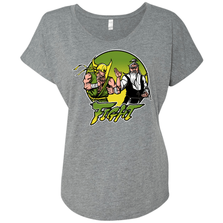 T-Shirts Premium Heather / X-Small Fight Triblend Dolman Sleeve