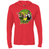 T-Shirts Vintage Red / X-Small Fight Triblend Long Sleeve Hoodie Tee