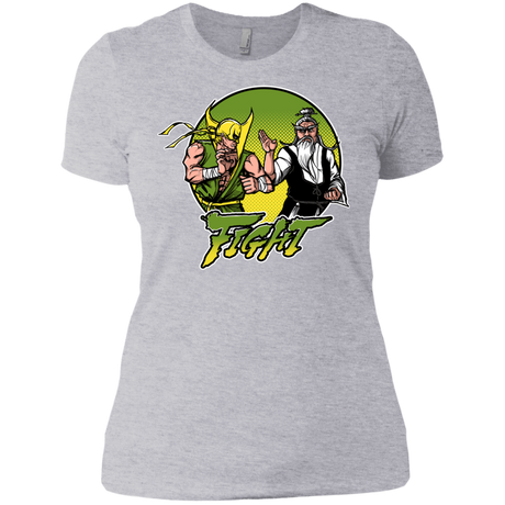 T-Shirts Heather Grey / X-Small Fight Women's Premium T-Shirt
