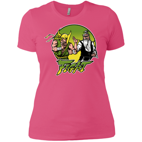T-Shirts Hot Pink / X-Small Fight Women's Premium T-Shirt